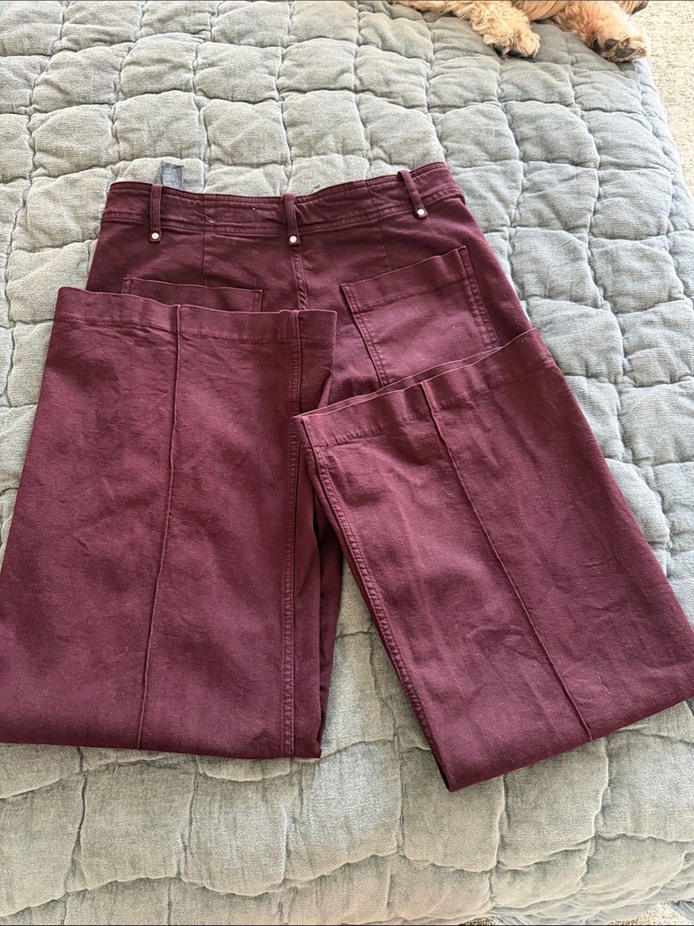 Zara wide leg marine jeans - Picture 3 of 5
